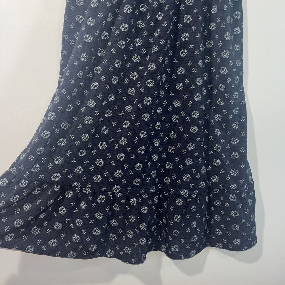 Toad & Co Athletic Tank Dress Navy Flowy Athleisure Hiking Pickleball Comfort M - Picture 2 of 8